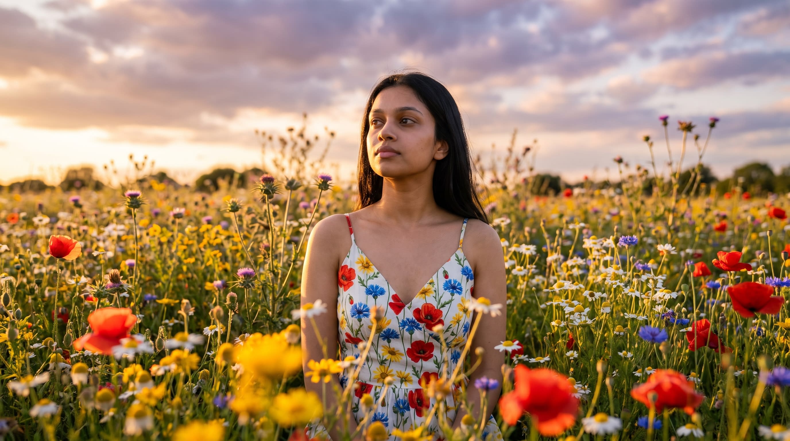 Cinematic Warmth Portrait